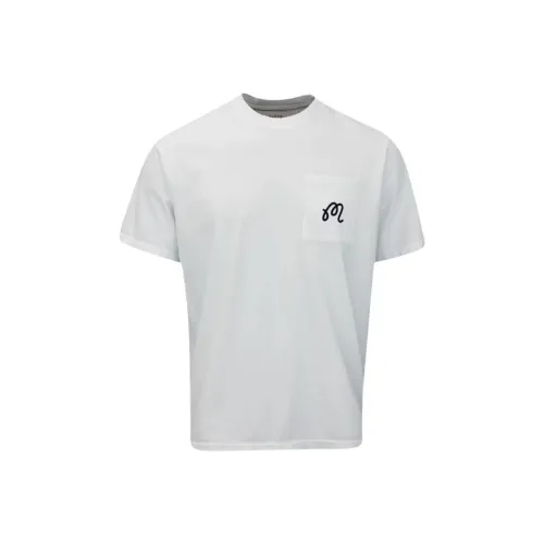 Malbon Golf T-Shirt Мужской Белый