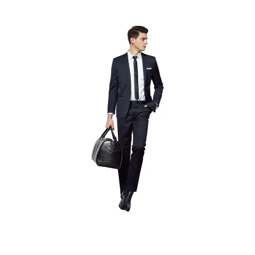 FIRS Бизнес-костюм мужской темно-синий