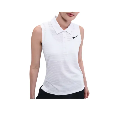 nike Dri Fit Поло Женское Белое