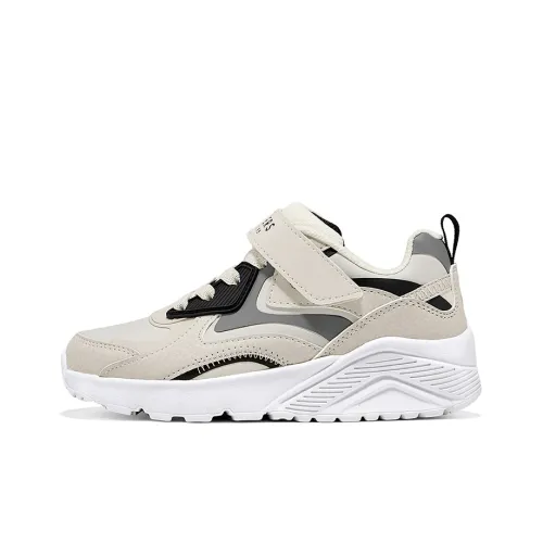 Skechers Kids Slip-resistant Anti KICK Abrasion-resistant Low Top Детские Скейтбординги Natural Teenagers