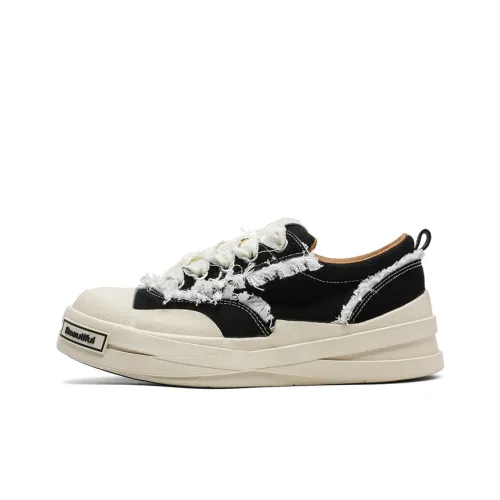 OUBT Low-Top Canvas Shoes Мужские Черные
