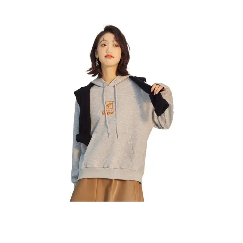 CARBAMMI Толстовка Женская Серого цвета