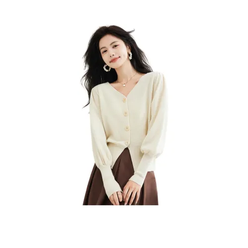 CARBAMMI Свитер Женский Natural White