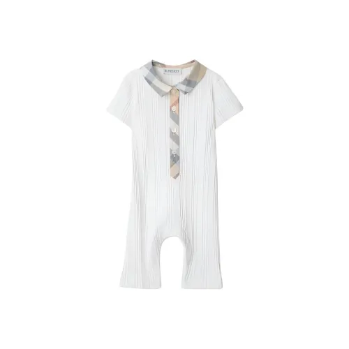 Burberry Комбинезон Белый Infant и Toddler