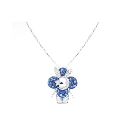 LOUIS VUITTON Vivienne Ожерелье Серебряное Женское