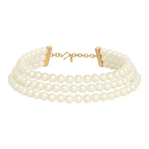 CELINE Ожерелья Женские Жемчужно-белый