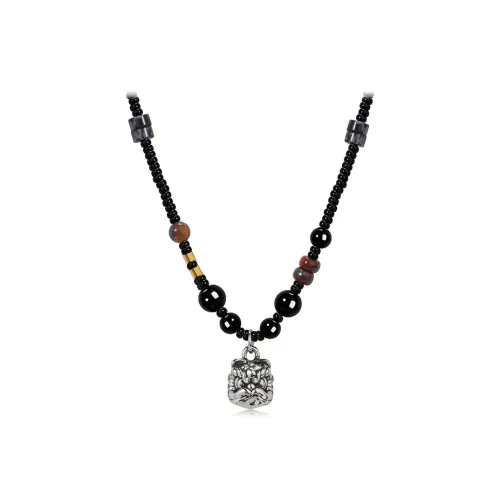 NRO Цветное стекло Ожерелья Унисекс