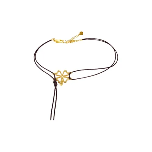 ATELIERSO x DEEPMOSS 24K Золото Покрытые Медные Ожерелья Унисекс Золото