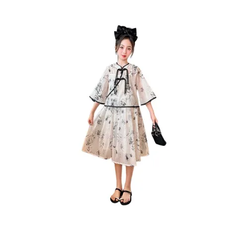 Miller Castle Детское платье черного цвета для подростков