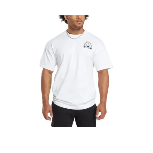 GYMSHARK Белый Мужской T-Рубашки