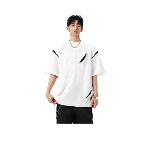 JIARONG Модный бренд Роскошная уличная одежда Стильный дизайн с половиной рукава Унисекс