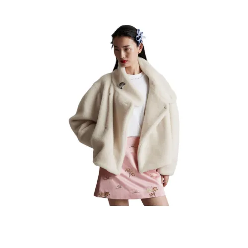 Other Stories Вельвет Feel Пальто Женское Кремовый