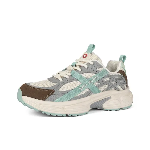 SWISS MILITARY CH Военный стиль Повседневный Легкий Устойчивый к истиранию Низкий топ Пара Уличная обувь Унисекс