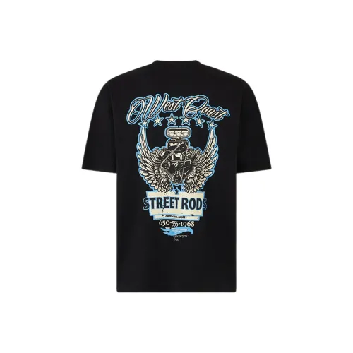 Vision Of Super | VOS Свободный крой Круглый вырез Повседневный Короткий рукав T-рубашки Унисекс