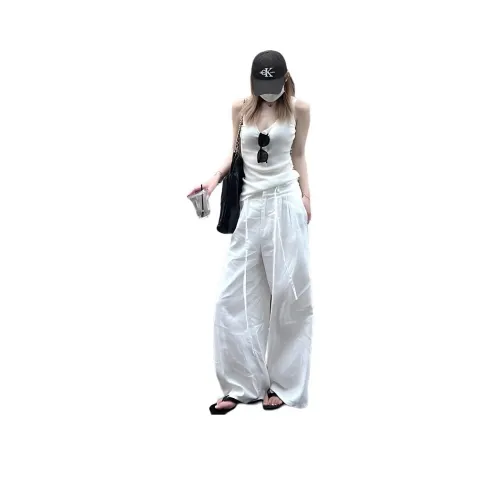RDRE Белые Женские Повседневные Брюки