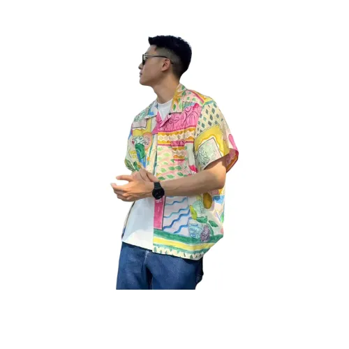 ZIAREL Розовые Унисекс Рубашки