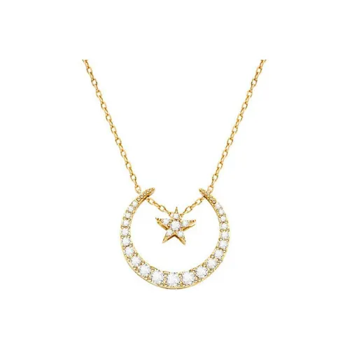 Floating Joy Титановая сталь Ожерелья Женские Год Змеи Удачи