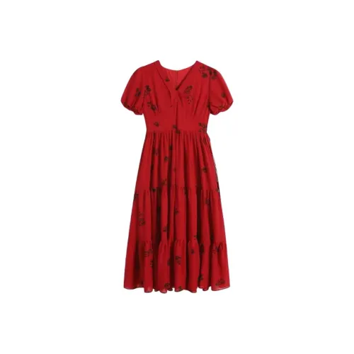 COMMA GIRL Короткий рукав Платье Женское