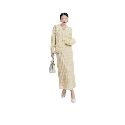 DESIGNER UNCLE Комплект с юбкой Женские Желтый