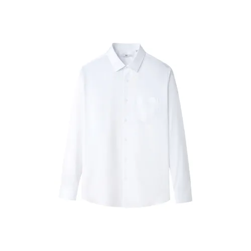 HLA Отбеленный Саржа 27 Мужские Рубашки