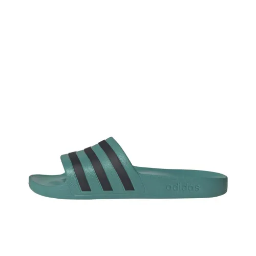 adidas Adilette Aqua Устойчивые к истиранию Слипоны Унисекс Зеленый
