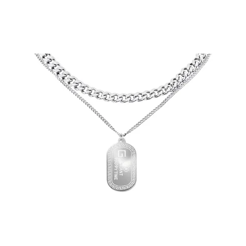 WHY PLAY Ожерелье из титановой стали Унисекс