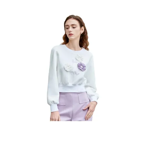 Caroline Толстовка Женская Экрю