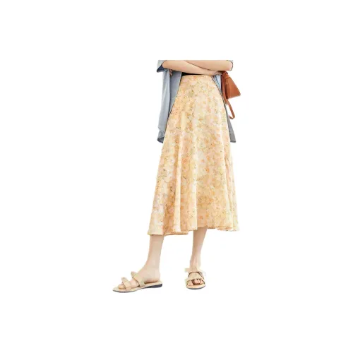 DIALOGUE Повседневный Длинный Юбка Женские