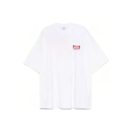 Vetements FW24 T-Shirt Unisex White