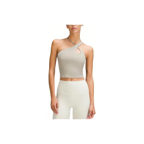 Lululemon Align™ Серия Nulu™ Ткань Спортивные Жилеты Женские Earth Серый