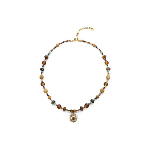 ZWU Титановые стальные ожерелья женские