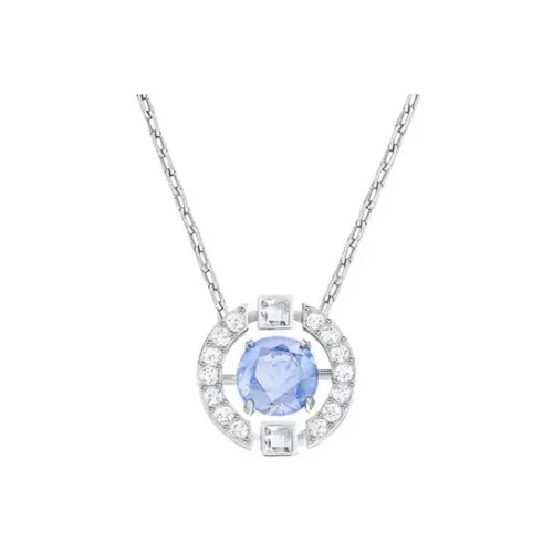 Кристалл Swarovski Ожерелья Женские Синие