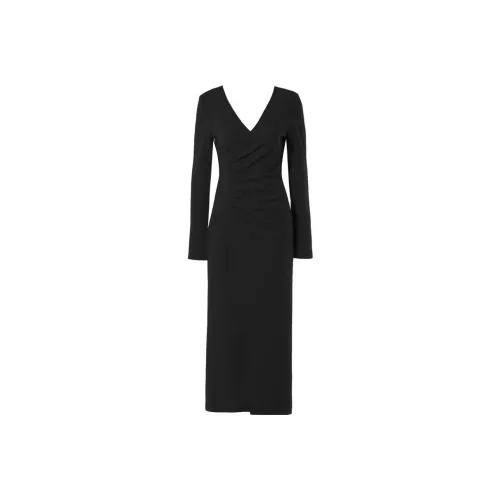 DPLAY Длинное платье с длинными рукавами женское