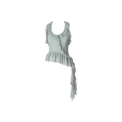 TSKIU Мятно-зеленый Женские Топы