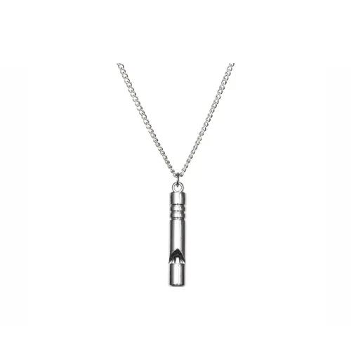 Rareme Титановая сталь Ожерелье Серебряное Унисекс