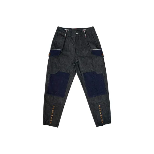 SOUTH SOUL S Индиго Оригинальный Мужской Джинсы