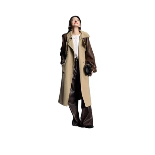 【Dme】 Тренчкот Женский Хаки