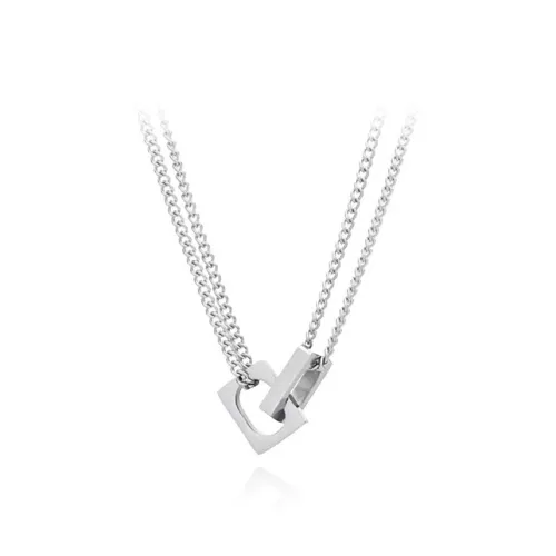 ROGA Титановые стальные ожерелья унисекс