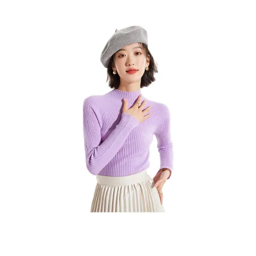 Sai Rabbit Свитер Женский Светло-фиолетовый