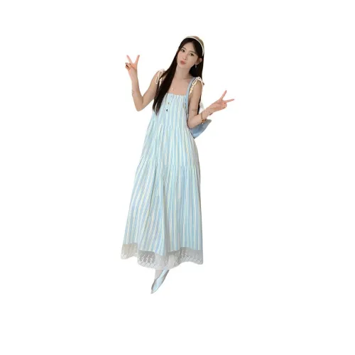 ZCDECO Синие Женские Слиплатья