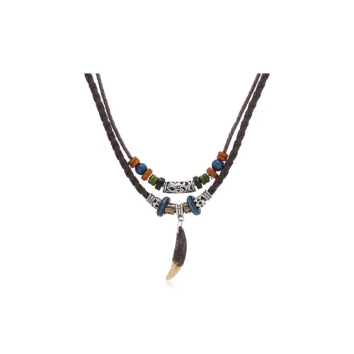 CHRROTA Кожа Ожерелья Унисекс