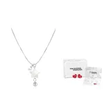 Серебряный + Коробка "Сердцебиение"