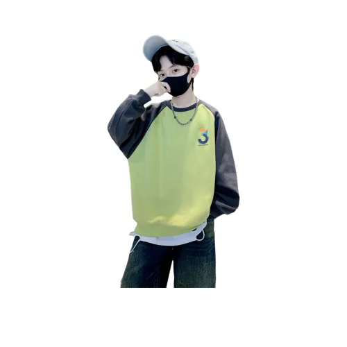 Lanza Свитшот Горчичный Желтый Детский