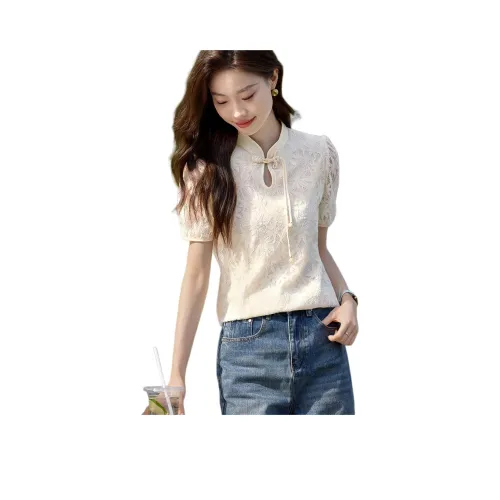 Mo Han Yi Mei Рубашка Женская Экрю