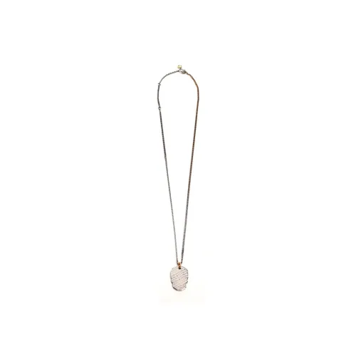 Alexander McQueen Brass Necklaces Черный мужской