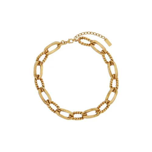 SAINT LAURENT Брасс Колье Унисекс Золото