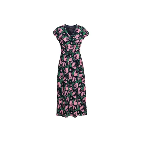 ROEYSHOUSE Короткое платье с короткими рукавами женское