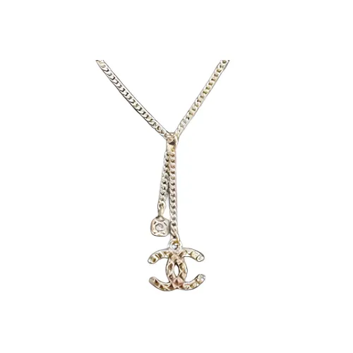 CHANEL Металлические ожерелья Женские Золото