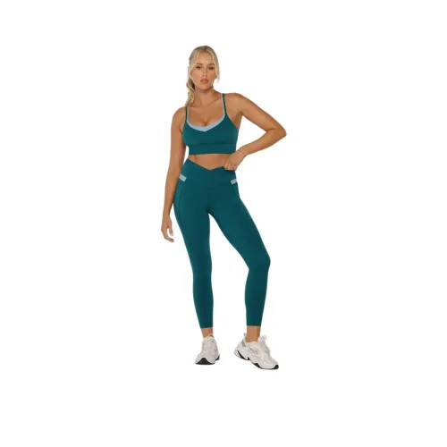 LORNA JANE DOUBLE Fitness Set Women's Lake Blue