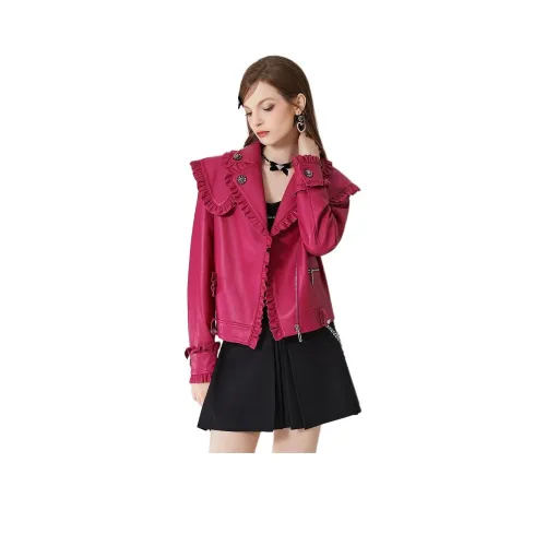 AIVEI Женские кожаные куртки